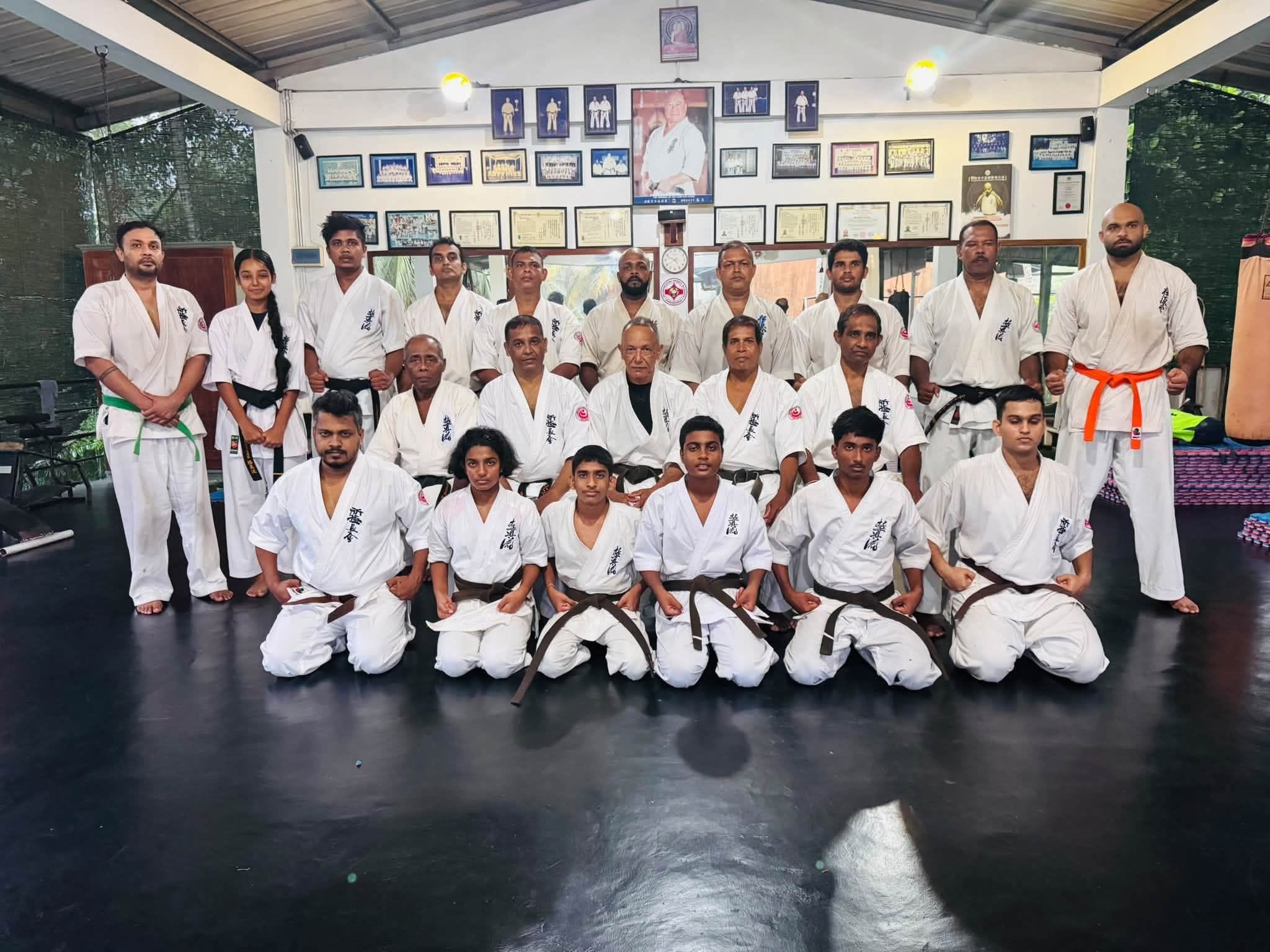 Kyokushin Spirit and Brotherhood Shared at Sri Lanka Seminar