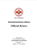 bylaws